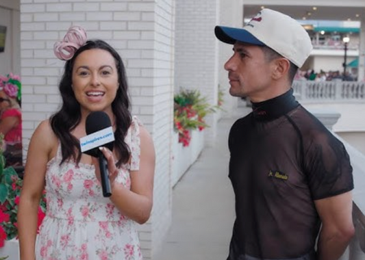 Hildebrandt’s Black & Red Sponsor Hat – Junior Alvarado, 2025 Kentucky Derby